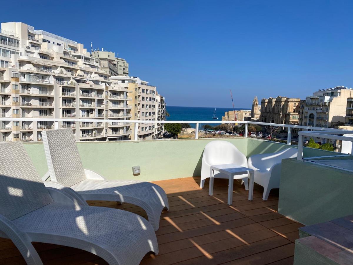 Villa Balluta Bay Beach House With Seaviews à Sliema Extérieur photo