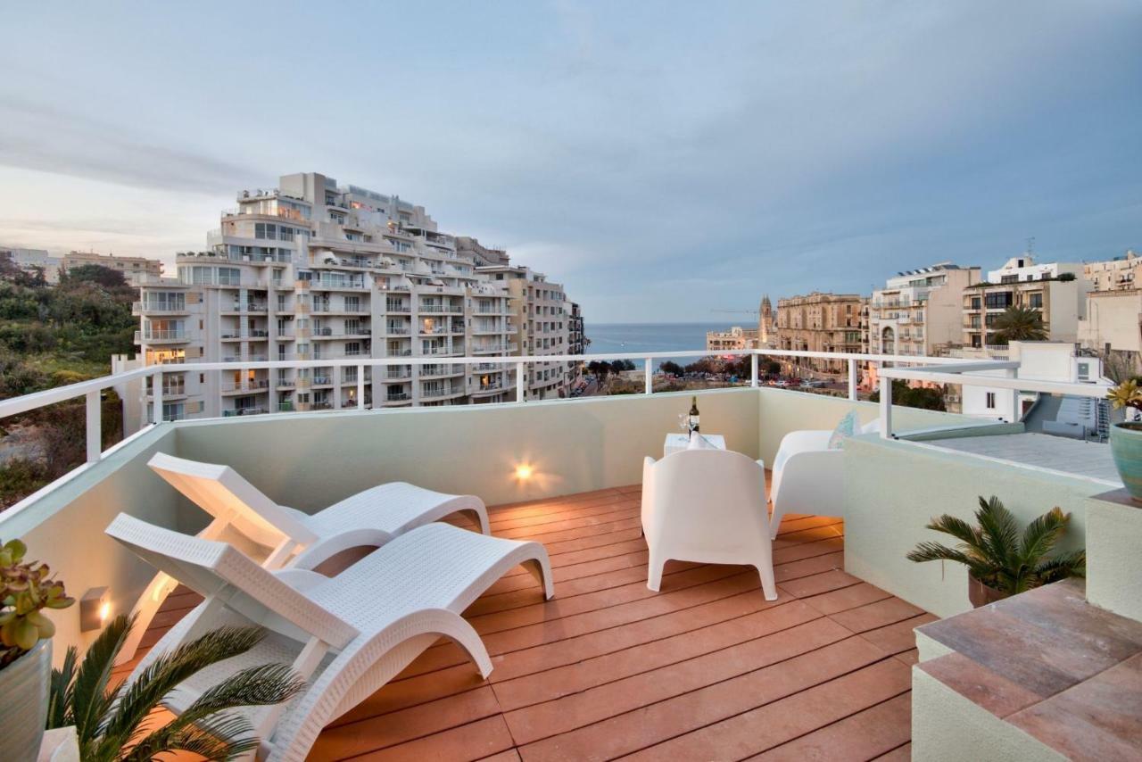 Villa Balluta Bay Beach House With Seaviews à Sliema Extérieur photo